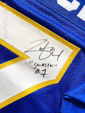 GILFORD_030 - #7 Matt Saracen Friday Night Lights Dillion Panthers Custom Jersey Autographed By Zach Gilford