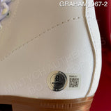 GRAHAM_067 - White Roller Skate Autographed By Heather Graham