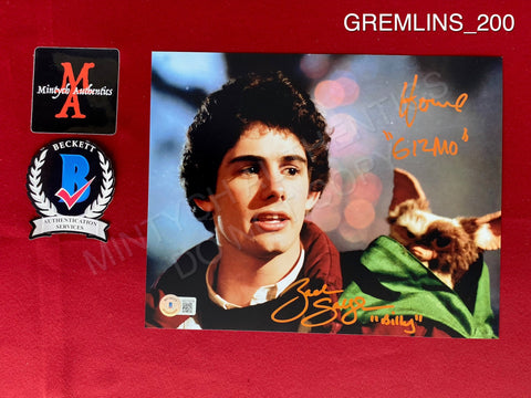 GREMLINS_200 - 8x10 Photo Autographed By Howie Mandel & Zach Galligan