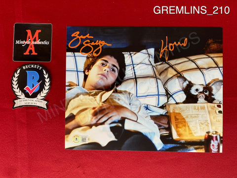 GREMLINS_210 - 8x10 Photo Autographed By Howie Mandel & Zach Galligan