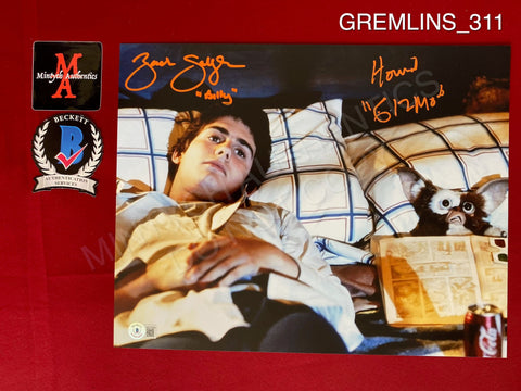 GREMLINS_311 - 11x14 Photo Autographed By Howie Mandel & Zach Galligan