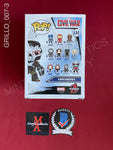 GRILLO_007 - Civil War Captain America 134 Crossbones Funko Pop! Autographed By Frank Grillo