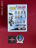 GRILLO_008 - Civil War Captain America 134 Crossbones Funko Pop! Autographed By Frank Grillo