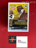 HALEY_017 - Watchmen 1896 Rorschach Funko Pop! Autographed By Jackie Earle Haley