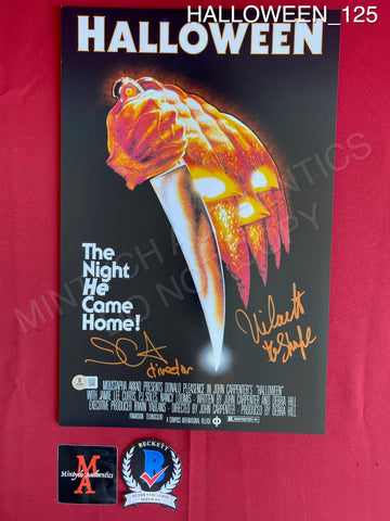 HALLOWEEN_125 - 11x17 Photo Autographed By John Carpenter & Nick Castle