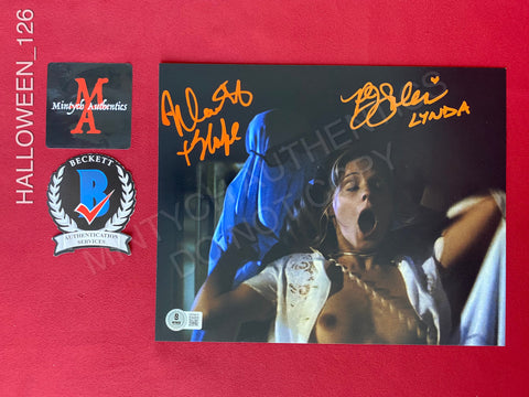 HALLOWEEN_126 - 8x10 Photo Autographed By Nick Castle & PJ Soles