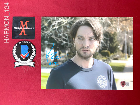 HARMON_124 - 8x10 Photo Autographed By Richard Harmon