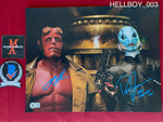 HELLBOY_003 - 11x14 Photo Autographed By Ron Perlman & Doug Jones