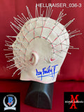 HELLRAISER_036 - Pinhead Mask Autographed By Clive Barker & Doug Bradley