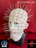 HELLRAISER_036 - Pinhead Mask Autographed By Clive Barker & Doug Bradley