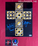 HELLRAISER_140 - 11x14 Photo Autographed By Clive Barker & Doug Bradley