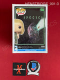 HENSTRIDGE_001 - Species 1906 Sil Funko Pop! Autographed By Natasha Henstridge