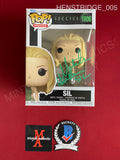 HENSTRIDGE_005 - Species 1906 Sil Funko Pop! Autographed By Natasha Henstridge