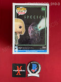 HENSTRIDGE_010 - Species 1906 Sil Funko Pop! Autographed By Natasha Henstridge