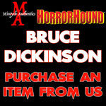 Bruce Dickinson Autograph Preorder (HorrorHound)