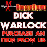 Dick Warlock Autograph Preorder (HorrorHound)