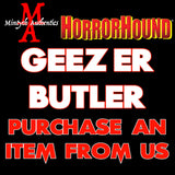 Geezer Butler Autograph Preorder (HorrorHound)