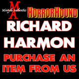 Richard Harmon Autograph Preorder (HorrorHound)