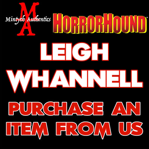 Leigh Whannell Autograph Preorder (HorrorHound)