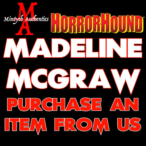 Madeleine McGraw Autograph Preorder (HorrorHound)