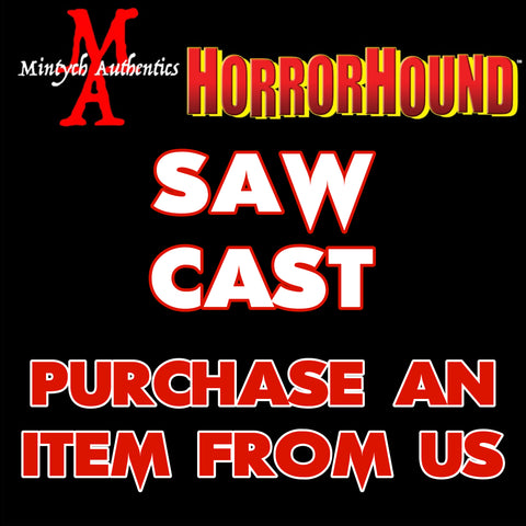 Saw Cast Autograph Preorder (HorrorHound)