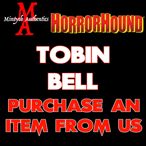 Tobin Bell Autograph Preorder (HorrorHound)