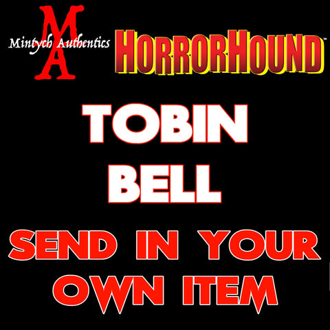 Tobin Bell Autograph SEND IN Preorder (HorrorHound)