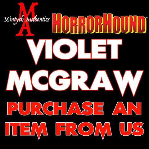 Violet McGraw Autograph Preorder (HorrorHound)