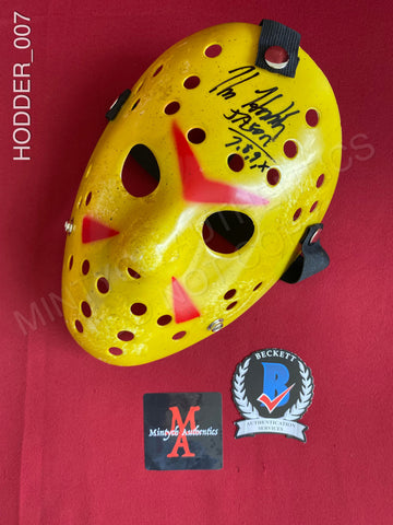 HODDER_007 - Jason Voorhees Hockey Mask Autographed By Kane Hodder