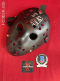 HODDER_035 - Jason Voorhees Hockey Mask Autographed By Kane Hodder