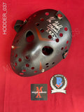 HODDER_037 - Jason Voorhees Hockey Mask Autographed By Kane Hodder