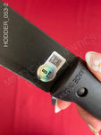 HODDER_053 - Black Steel 18" Machete Machete Autographed By Kane Hodder