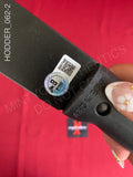 HODDER_062 - Black Steel 18" Machete Machete Autographed By Kane Hodder