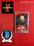 HODDER_070 - Jason Voorhees Friday the 13th Custom Trading Card Autographed By Kane Hodder