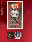 HODDER_100 - Friday The 13th 01 Jason Voorhees Funko Pop! Autographed By Kane Hodder