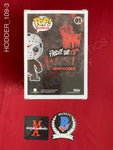 HODDER_109 - Friday The 13th 01 Jason Voorhees Funko Pop! Autographed By Kane Hodder