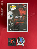 HODDER_120 - Friday The 13th 01 Jason Voorhees Funko Pop! Autographed By Kane Hodder
