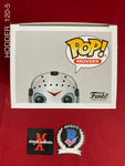 HODDER_120 - Friday The 13th 01 Jason Voorhees Funko Pop! Autographed By Kane Hodder
