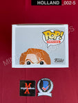HOLLAND_002 - Child's Play 2 56 Chucky Funko Pop! Autographed By Tom Holland
