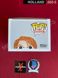 HOLLAND_003 - Child's Play 2 56 Chucky Funko Pop! Autographed By Tom Holland
