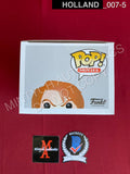 HOLLAND_007 - Child's Play 2 56 Chucky Funko Pop! Autographed By Tom Holland