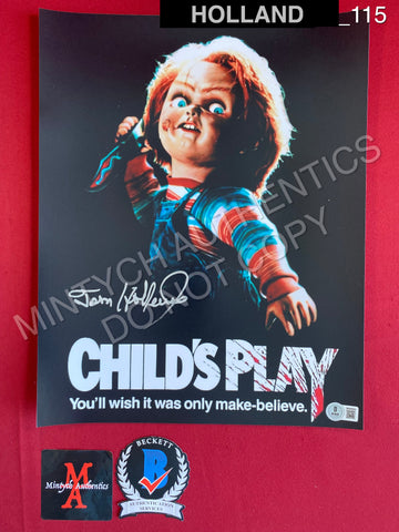 HOLLAND_115 - 11x14 Photo Autographed By Tom Holland