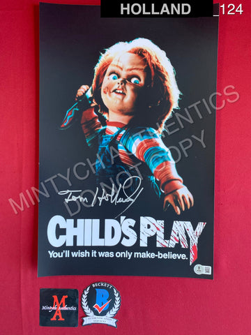 HOLLAND_124 - 11x17 Photo Autographed By Tom Holland