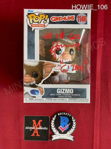 HOWIE_106 - Gremlins 1146 Gizmo Funko Pop! Autographed By Howie Mandel