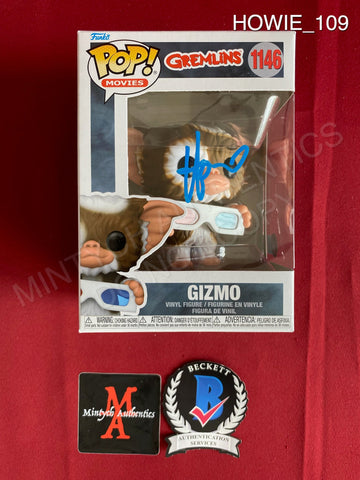 HOWIE_109 - Gremlins 1146 Gizmo Funko Pop! Autographed By Howie Mandel