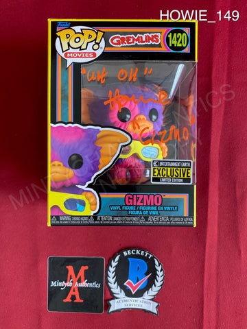 HOWIE_149 - Gremlins 1420 Gizmo Funko Pop! Autographed By Howie Mandel