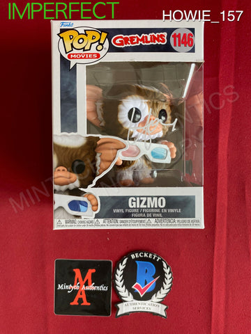 HOWIE_157 - Gremlins 1146 Gizmo Funko Pop! (IMPERFECT) Autographed By Howie Mandel