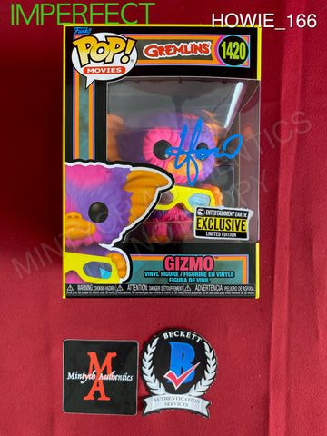 HOWIE_166 - Gremlins 1420 Gizmo Funko Pop! (IMPERFECT) Autographed By Howie Mandel