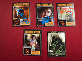 LOT OF 5 CUSTOM SIGNED TRADING CARDS