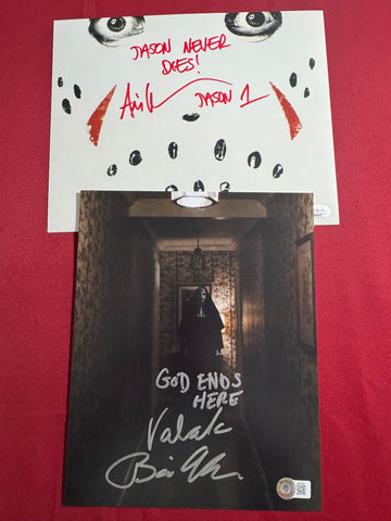 LOT OF 2 SIGNED 8X10 PHOTOS (AARONS & LEHMAN)